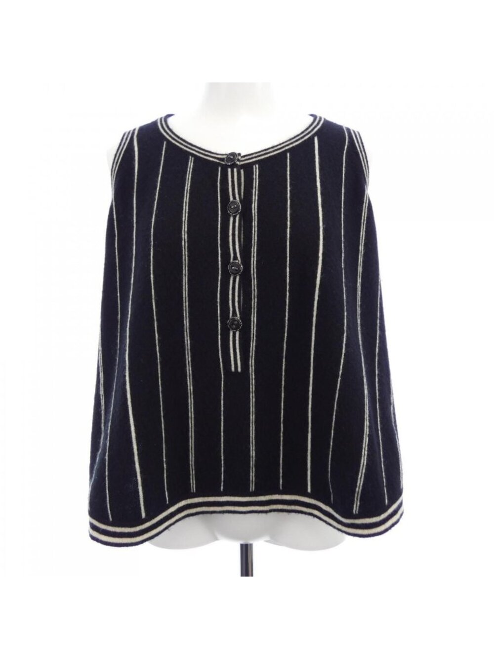 Chanel Knit Sweater Black